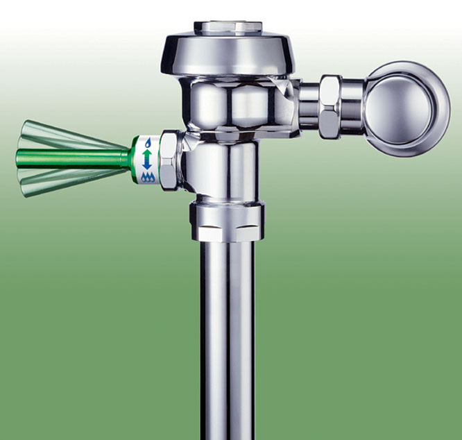 Sloan Uppercut Dual-Flush Flushometer Valve | BuildingGreen