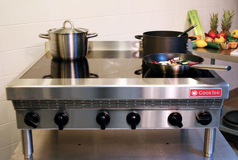 Commercial Induction Ranges From Cooktek Buildinggreen